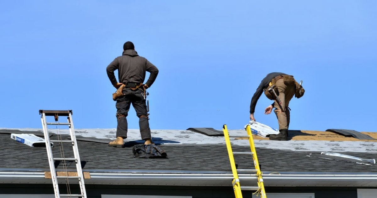 roofing project in Georgia