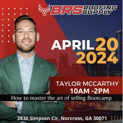 Sales Skills Bootcamp with Expert Taylor McCarthy - BRS Roofing Supply