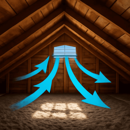 Proper attic ventilation for summer roof efficiency