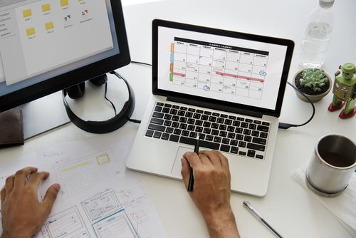 Calendar Planner Agenda Schedule Concept